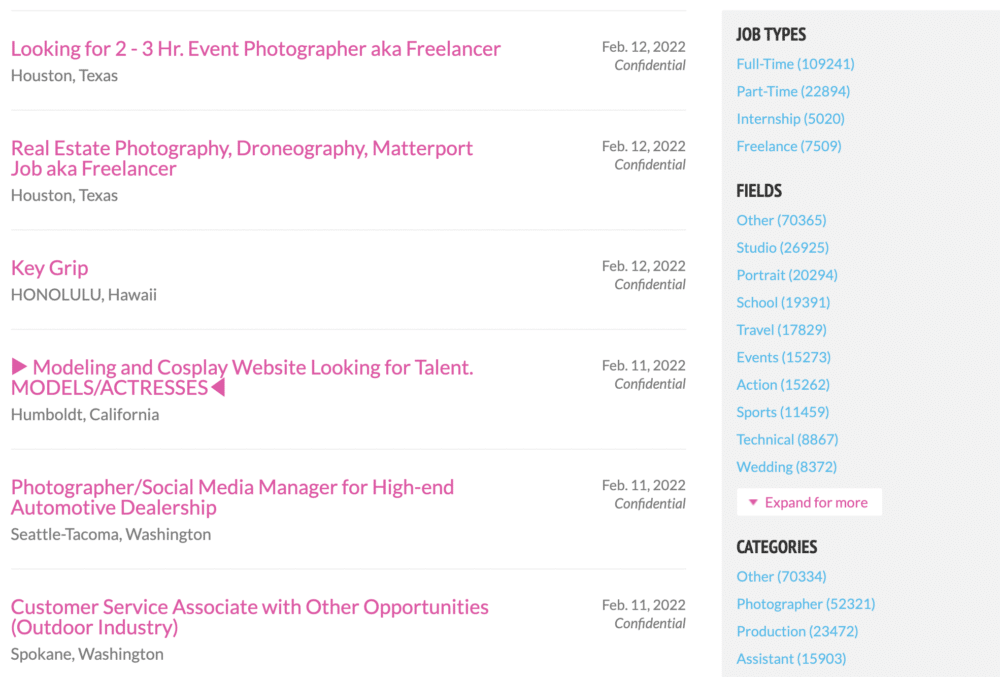 Freiberufliche Jobbörsen