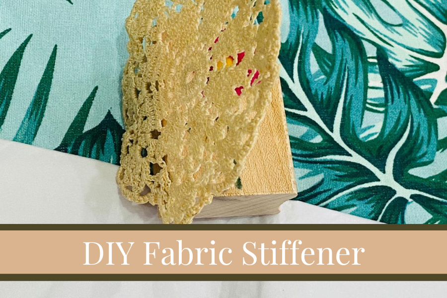 How to Make DIY Fabric Stiffener  Fool-Proof Method - Missy Kate Creations