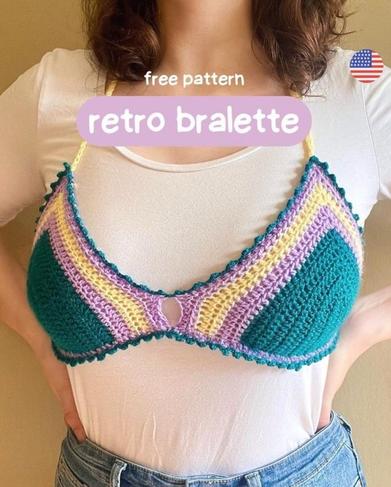 Free Pattern – Bikini Bra – Crochet