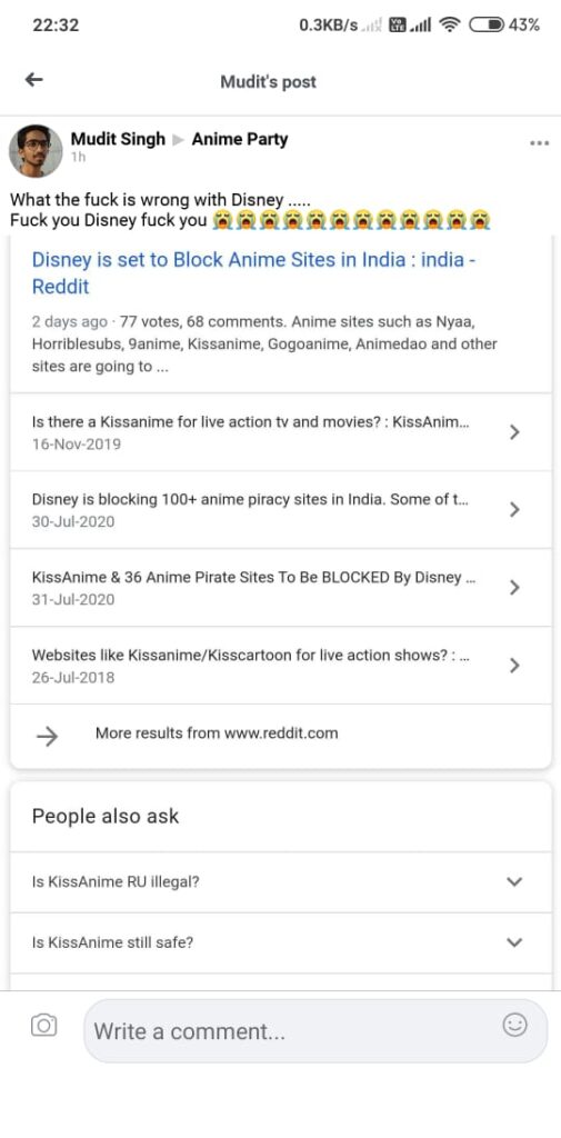 Anime Ban in India: Disney pleads to ban 37 Anime websites in India