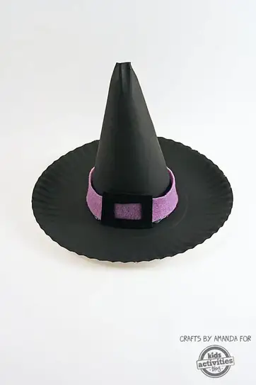 Family Trick Or Treat Plate Halloween Plate Witch Hat Family Trick Or Treat Plate Halloween Plate Witch Hat