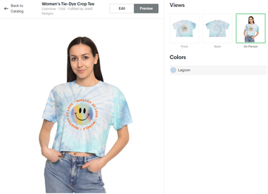 Custom Tie-Dye Shirts – Printify