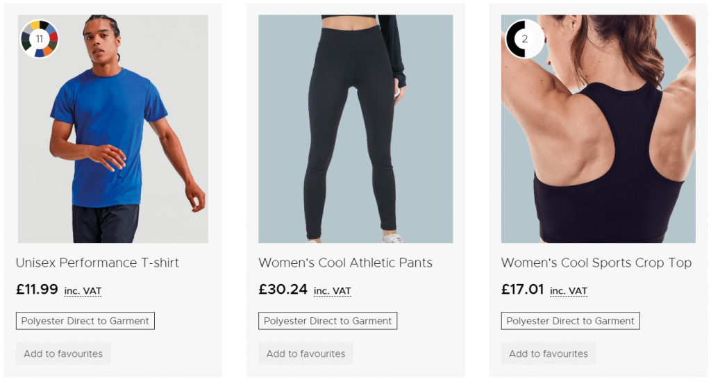 print on demand sportswear