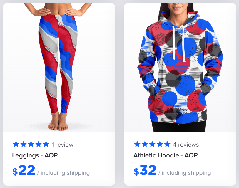 print on demand sportswear