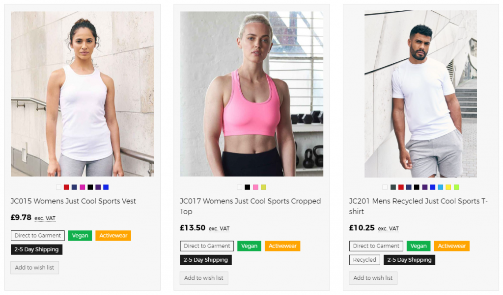 print on demand sportswear