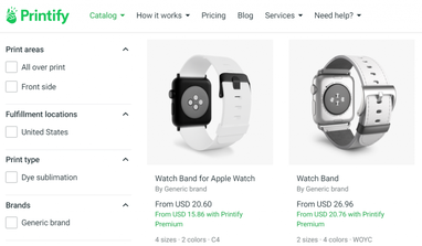 Custom Apple Watch Bands  Create & Sell Printify Products