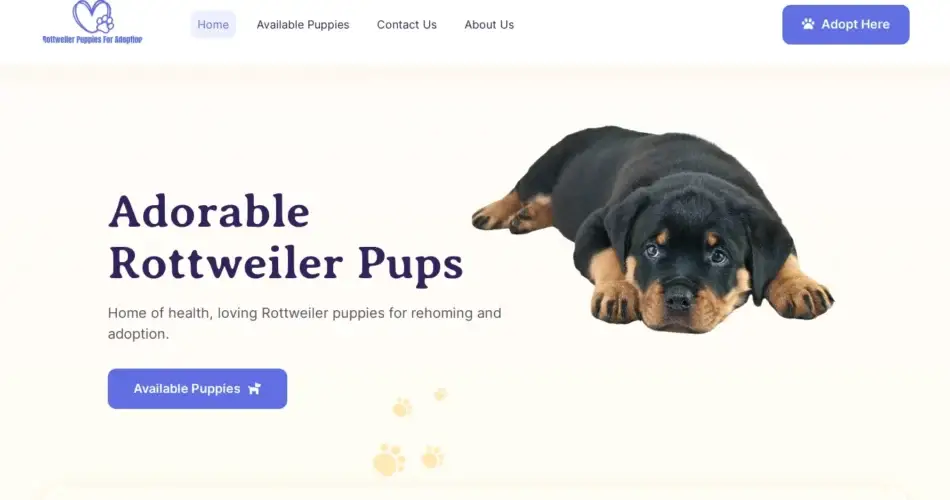 Is Rottweilerpuppiesforadoption.com legit?