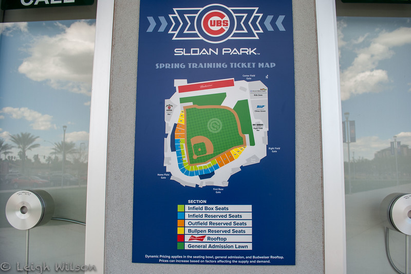 Cubs spring store training tickets