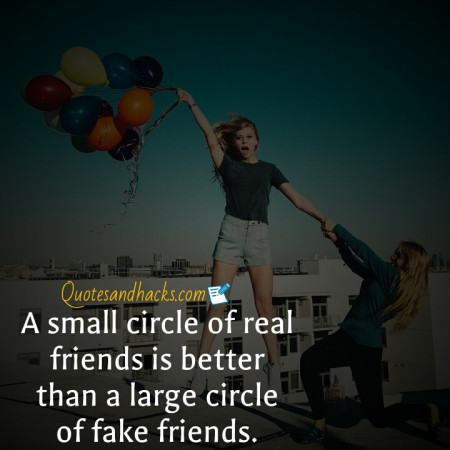 Small circle of friends quotes