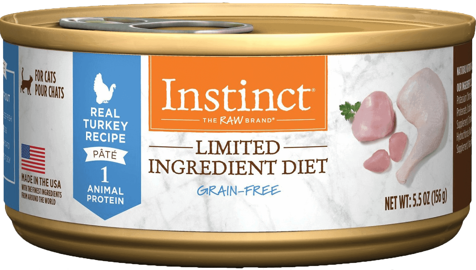 Instinct Limited Ingredient Diet Grain-Free Recipe Natural Wet Canned Cat Food1