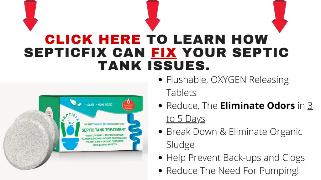 septic tank tablets fix