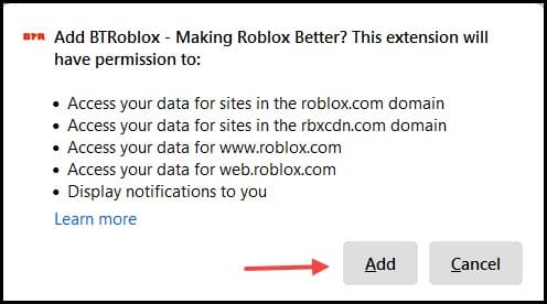 BTRoblox - Making Roblox Better – Get this Extension for 🦊 Firefox Android  (en-US)