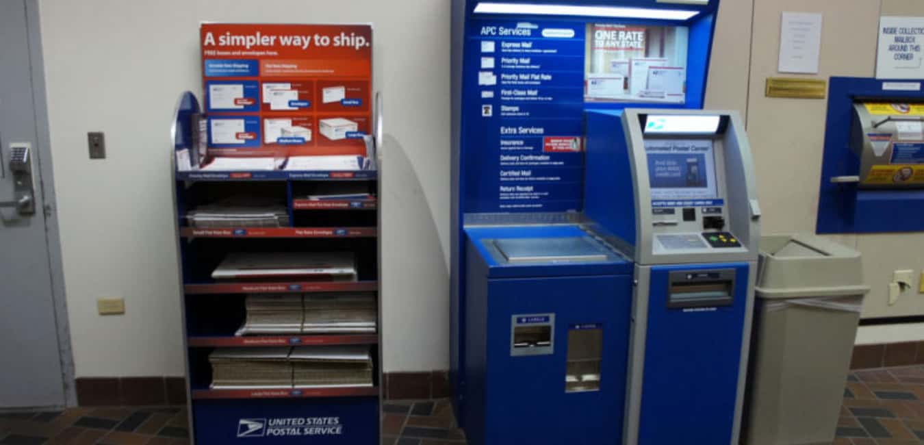 Features of USPS Self-Service Kiosk