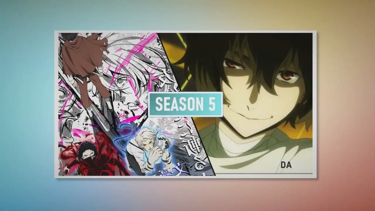 BUNGOU STRAY DOGS 5 TEMPORADA DATA DE LANÇAMENTO! - 5 season bungo stray  dogs 