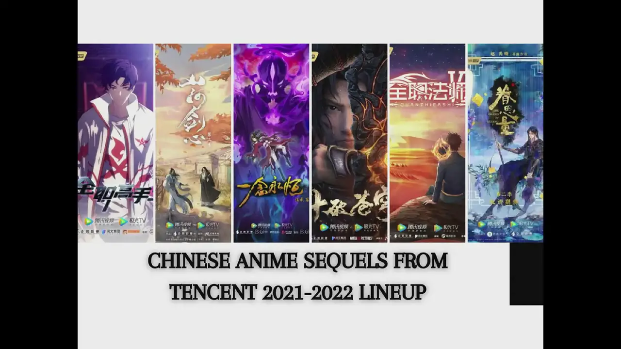 OS 8 ANIMES CHINÊS do Catálogo da Crunchyroll - Donghua para