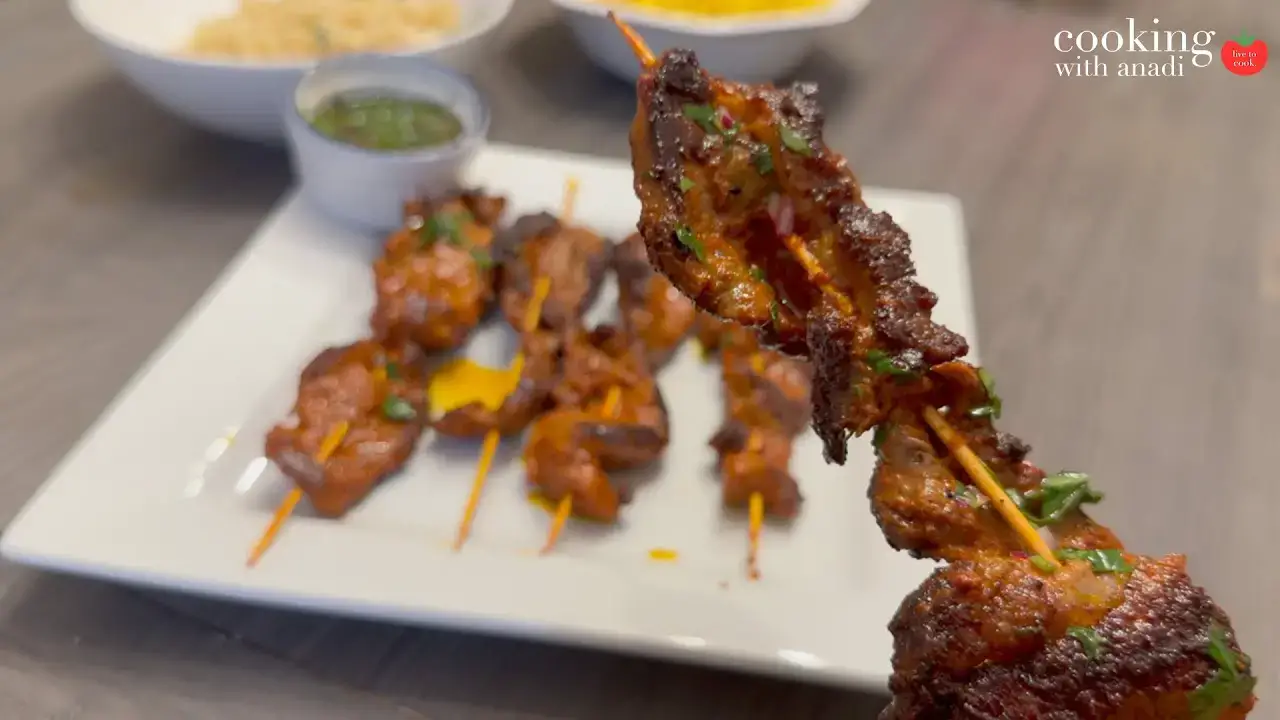 Pinchos Morunos (Spanish Pork Skewers) - Spanish Sabores