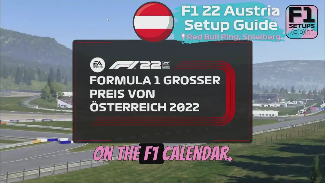 F1 22 Austria setup: best car settings for the Red Bull Ring