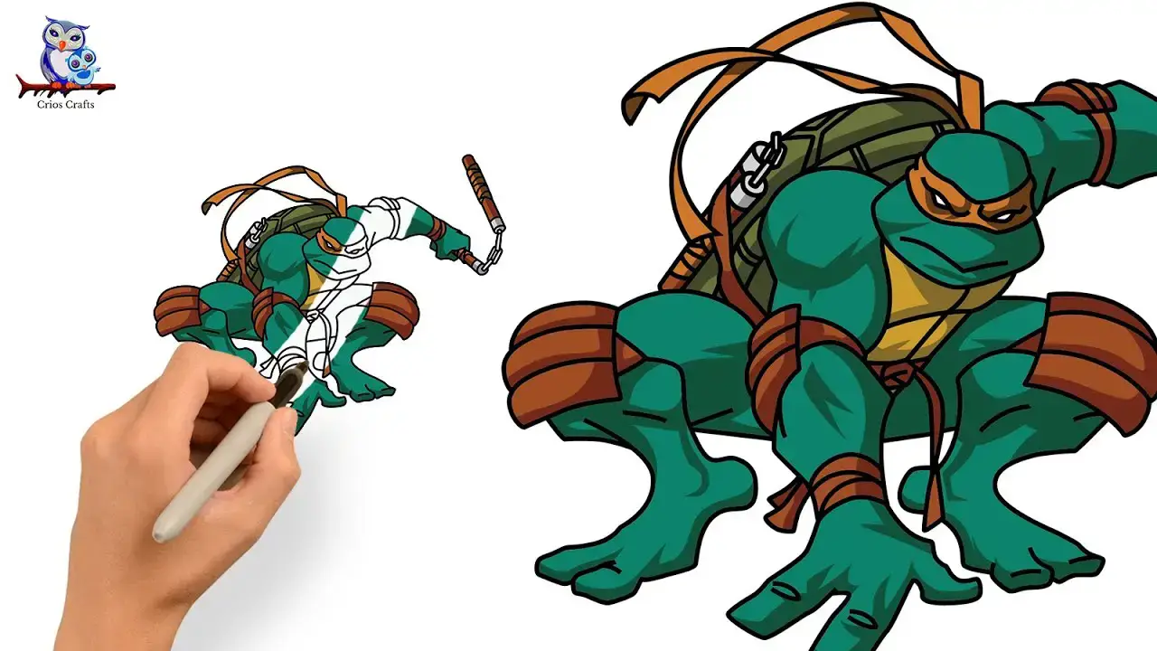 How to Draw Donatello, Ninja Turtles