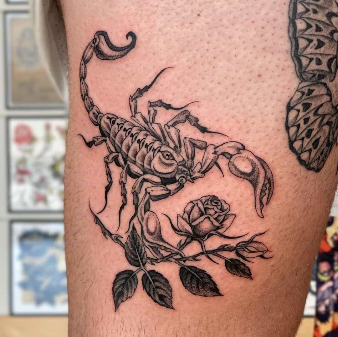 18 awesome scorpion tattoo ideas 