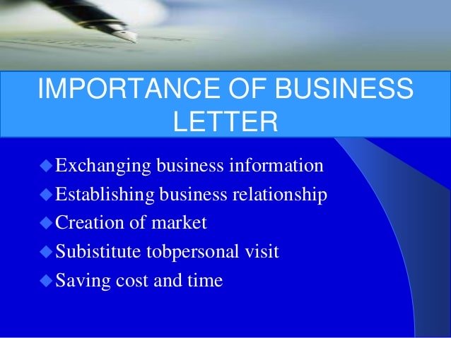 define business correspondence