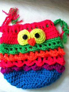 crochet pouch bolsa pattern