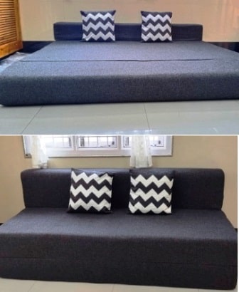 Full Size Mattress Into A Couch, How To Turn A Couch Into Bed