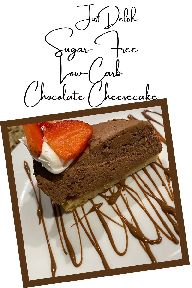 Easy To Make Sugar-free Low Carb Chocolate Cheesecake - The Naked Diabetic