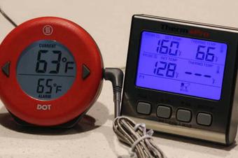 Review of the New ThermoWorks Square Dot w/Average Temperature