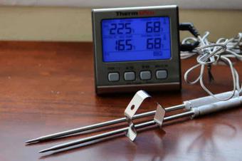 ThermoPro TP17 Dual Probe Cooking Meat Thermometer Large LCD