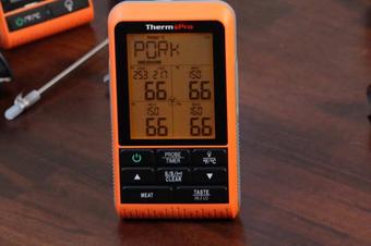 Thermopro Tp829b Backlight 4 Meat Probes 300m Wireless Barbecue