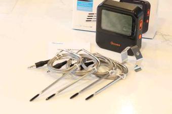 Govee's Bluetooth wireless meat thermometer kit with four probes