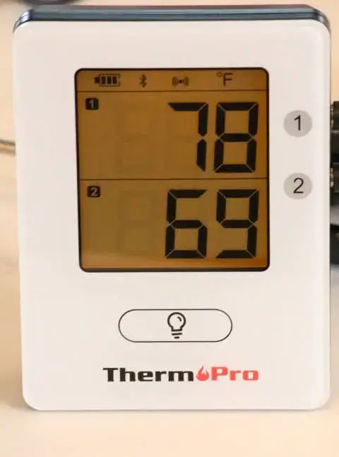ThermoPro TP25 650FT Bluetooth Meat Thermometer with 4-Probes, Smart  Rechargeable Wireless 