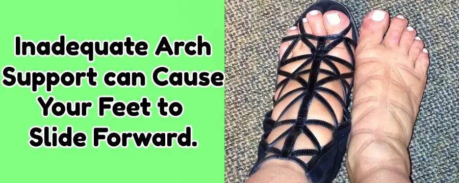 how to stop feet sliding forward in heels