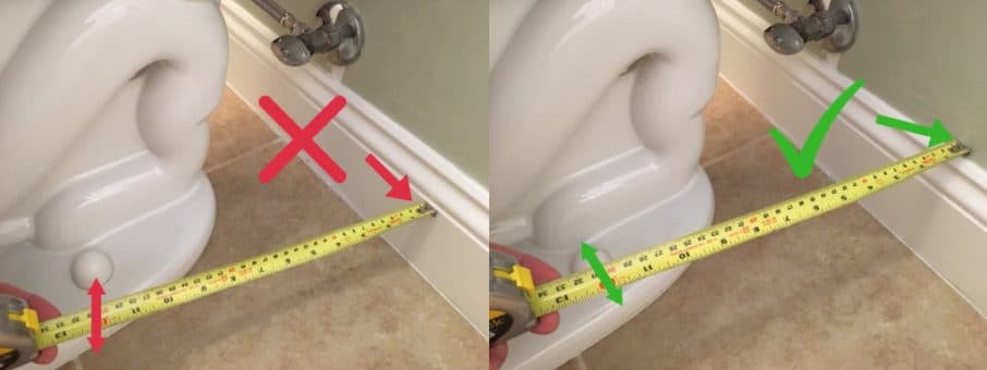 How To Measure A Toilet Rough In (10”, 12”, 14” Sizes)