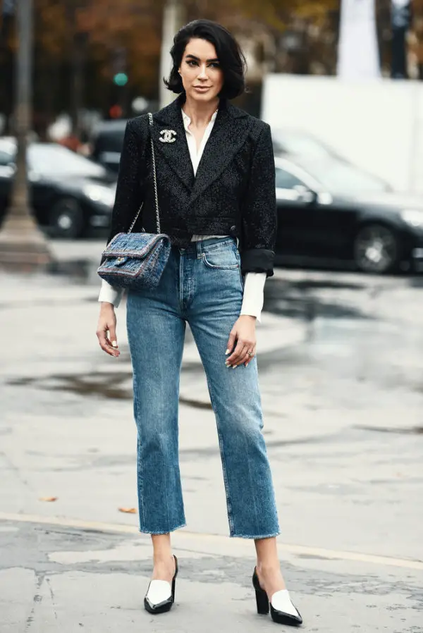 Cute Outfits With Mom Jeans + How To Style It Them 2022
