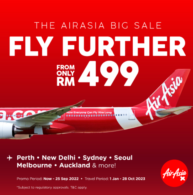 AirAsia Big Sale Fly Further