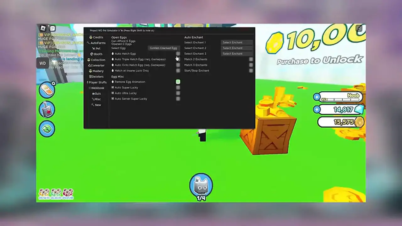 Pet Simulator X Script (PetSimX HUB) OP!! #roblox #petsimx #psx #pa