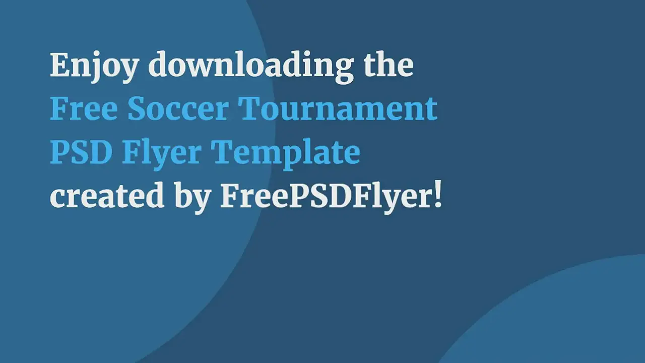 Soccer Tournament Bracket Template for PowerPoint