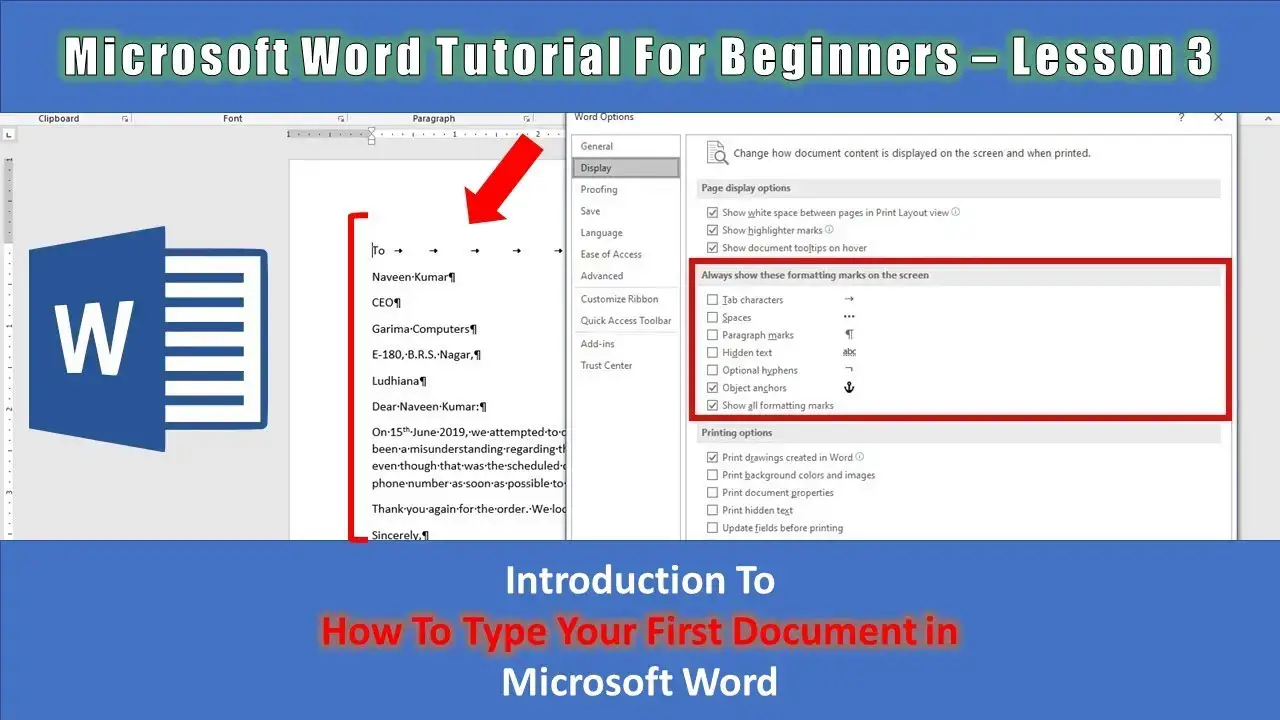 Basic Guide to Microsoft Word: Toolbars & Document Views - Video