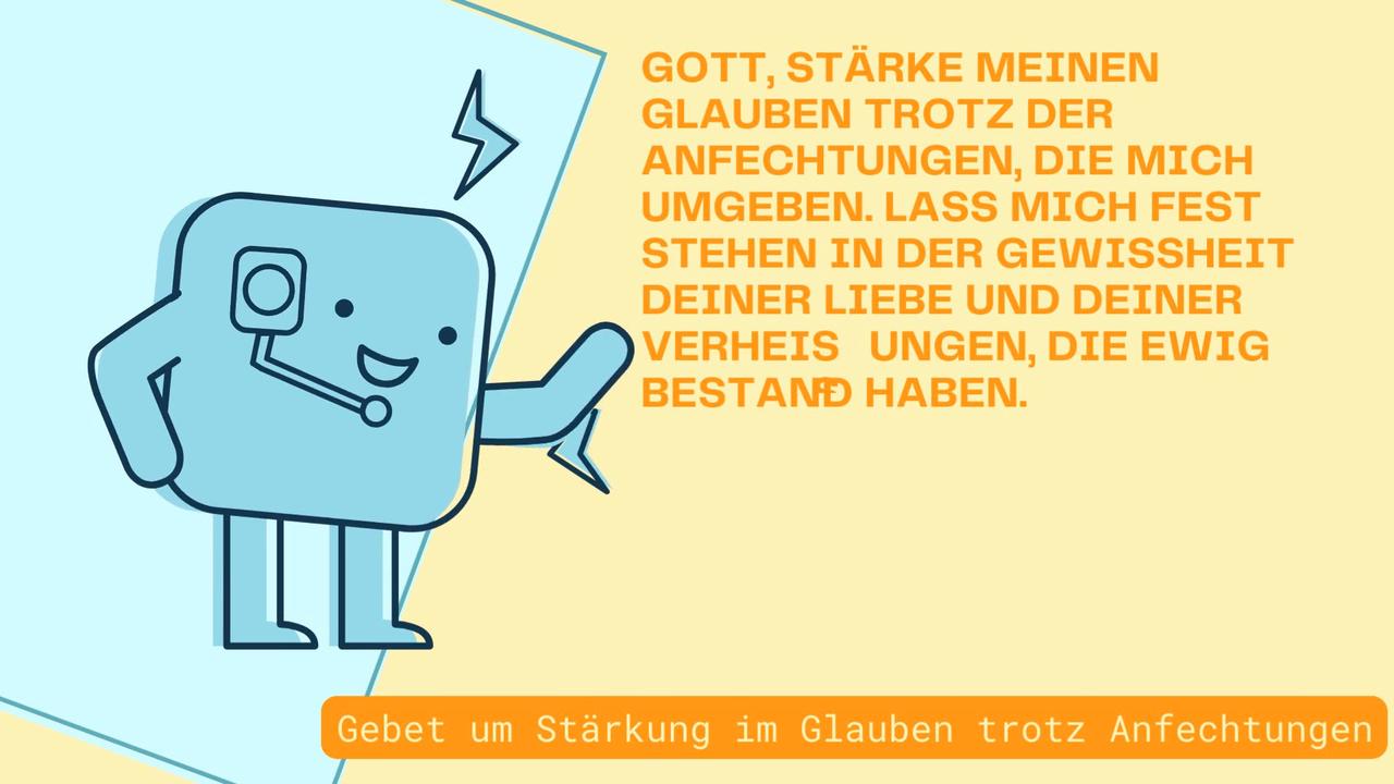 Gebet um Stärke : : Gebet für Schutz gegen das Böse / Schutz für die