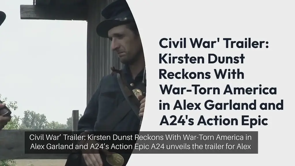 Trailer for Alex Garland's 'Civil War' Coming Next Month — World