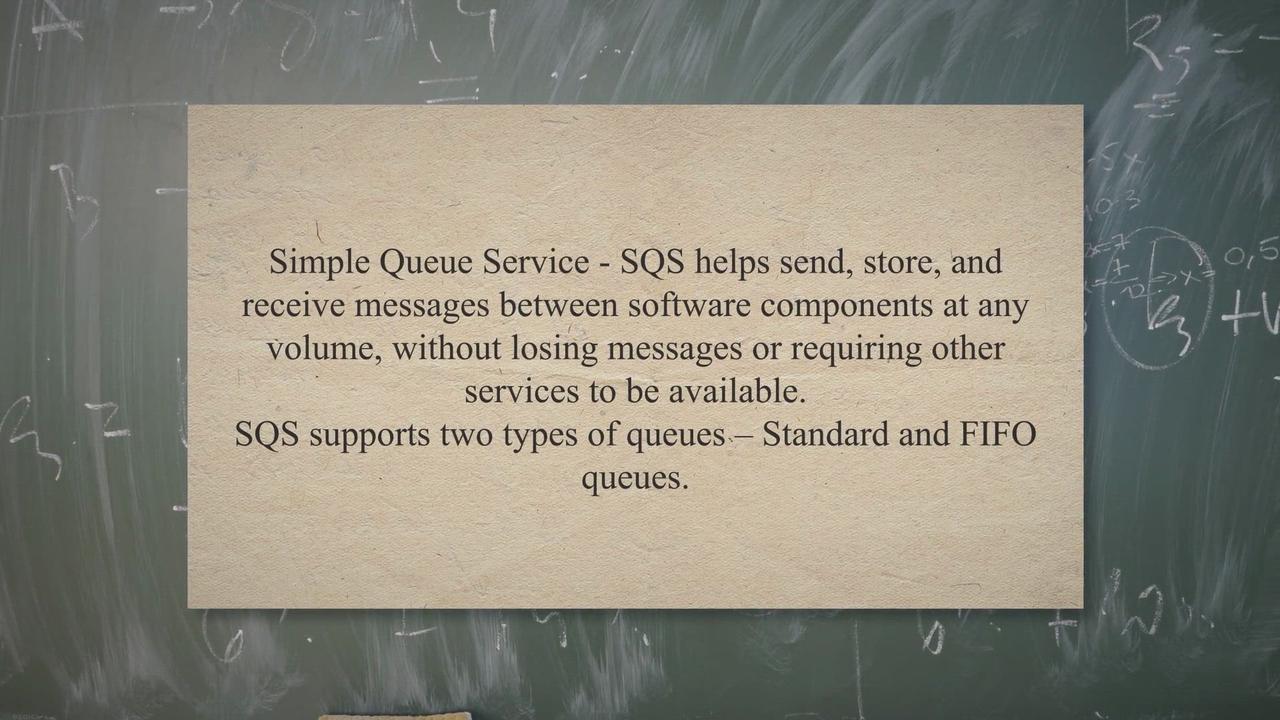 AWS SQS Standard vs FIFO Queue