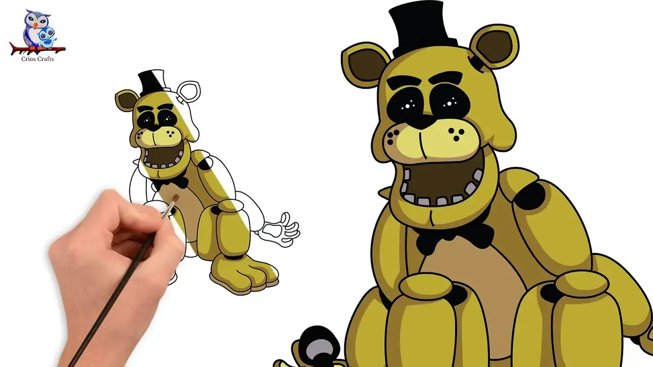 How to Draw Freddy Fazbear