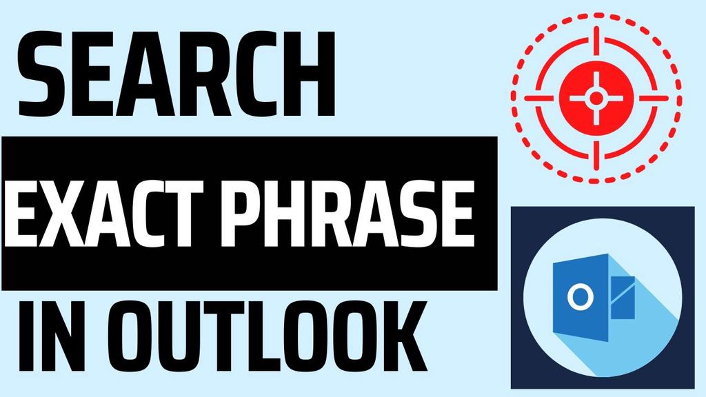 'Video thumbnail for How You Can Search 🔎 For the EXACT PHRASE in Outlook? [3 Methods]'