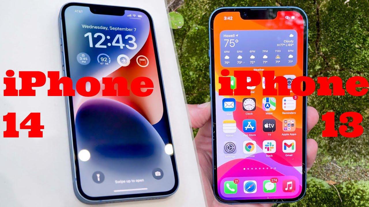 'Video thumbnail for iPhone 14 vs iPhone 13: learn what changes in price and technical data'