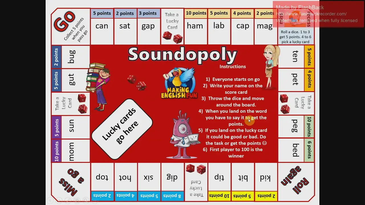 'Video thumbnail for Soundopoly Instructions'