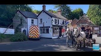 'Video thumbnail for 🔴 Burley Village in Burley New Forest A walk through #burley #newforest #burleymanor'