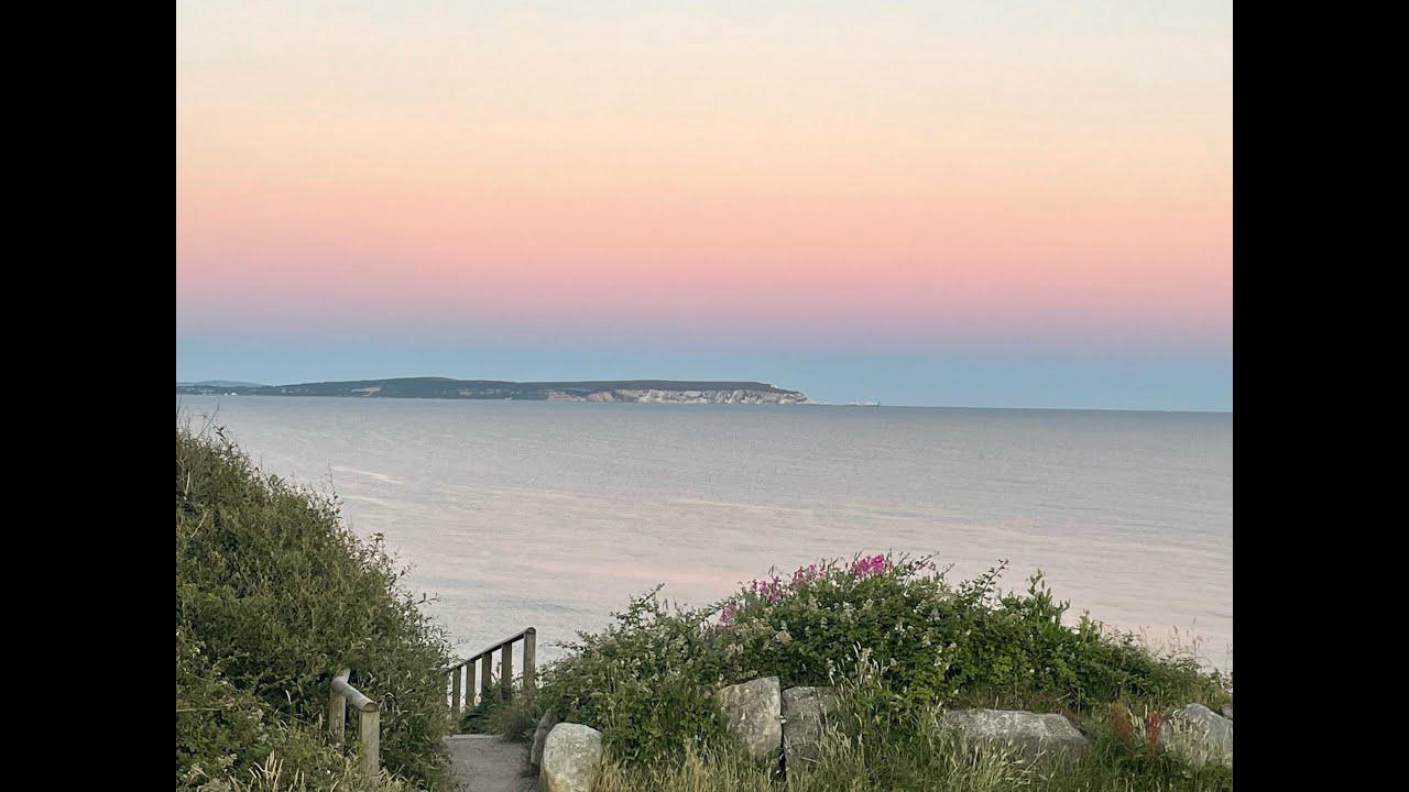 'Video thumbnail for 🔴 Highcliffe Beach Sunset Christchurch Dorset'