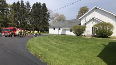 HAZMAT Crews Called To Frewsburg Church Following Basement Fire.