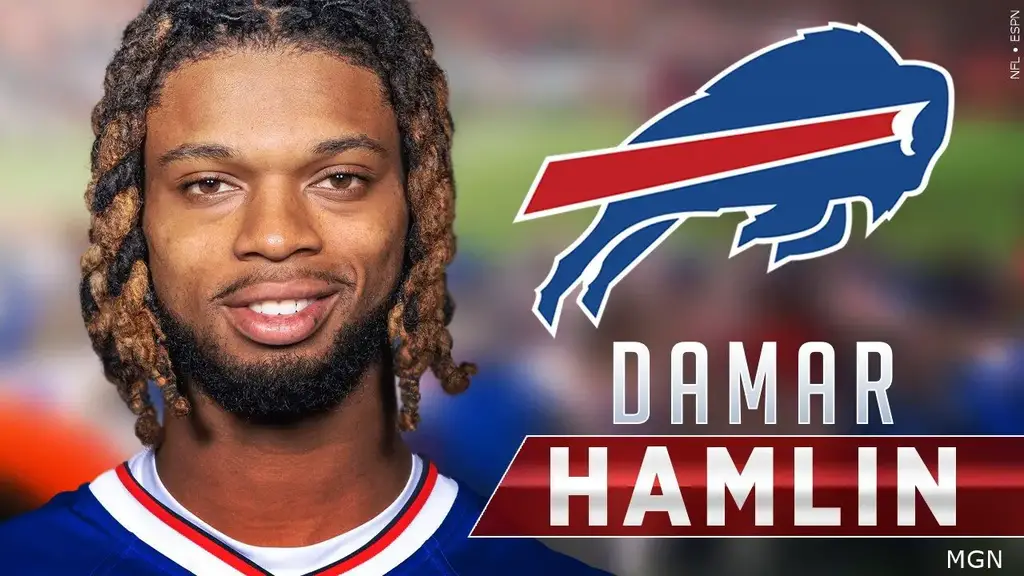 Buffalo Bills safety Damar Hamlin plays in NFL game against Miami